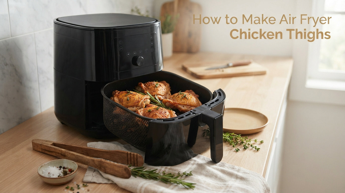 How to Make Air Fryer Chicken Thighs