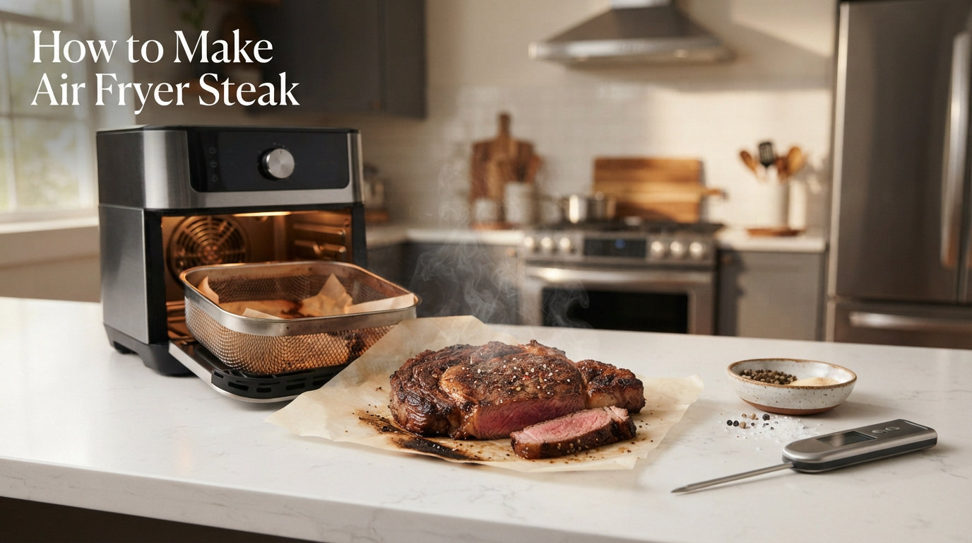 How to Make Air Fryer Steak