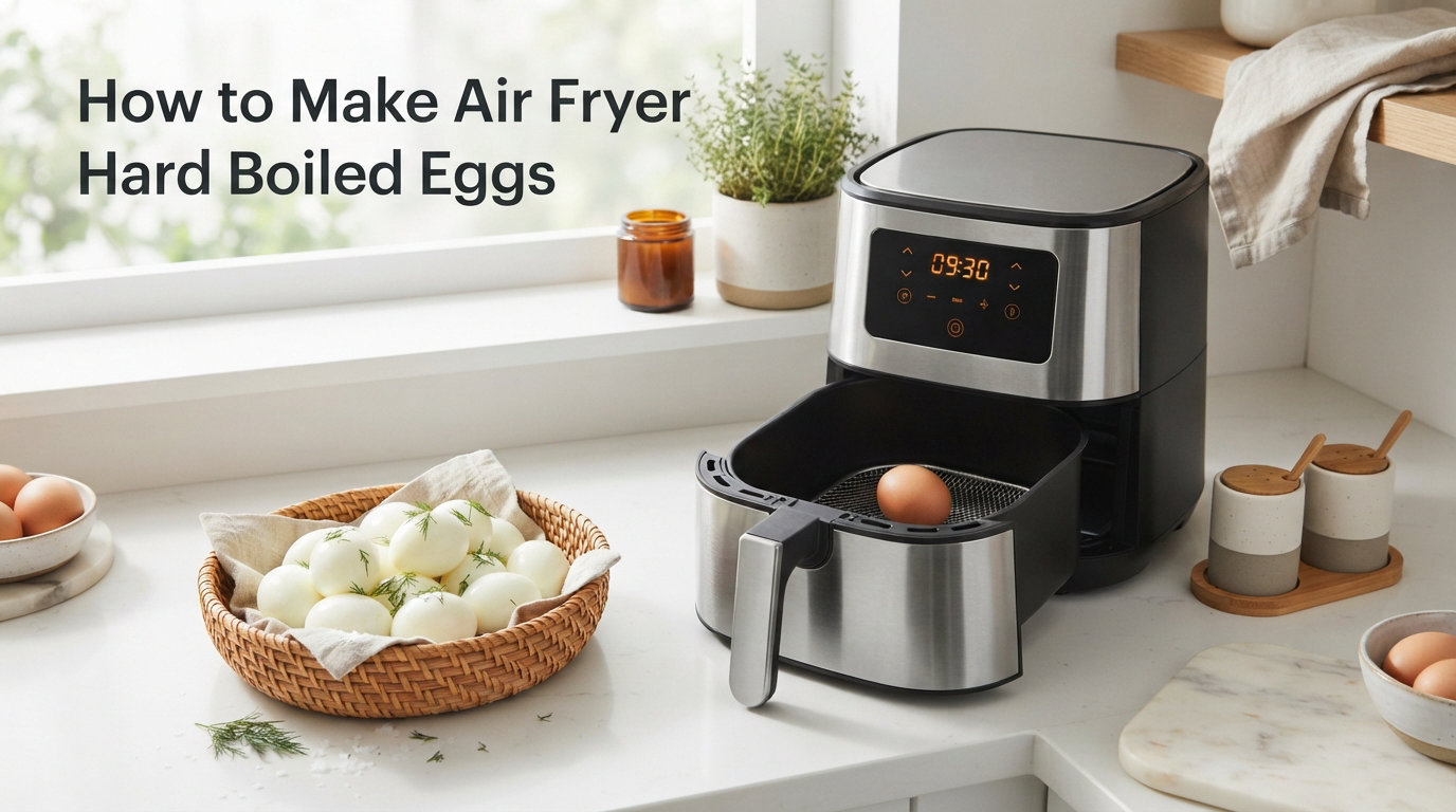 How to Make Air Fryer Hard Boiled Eggs