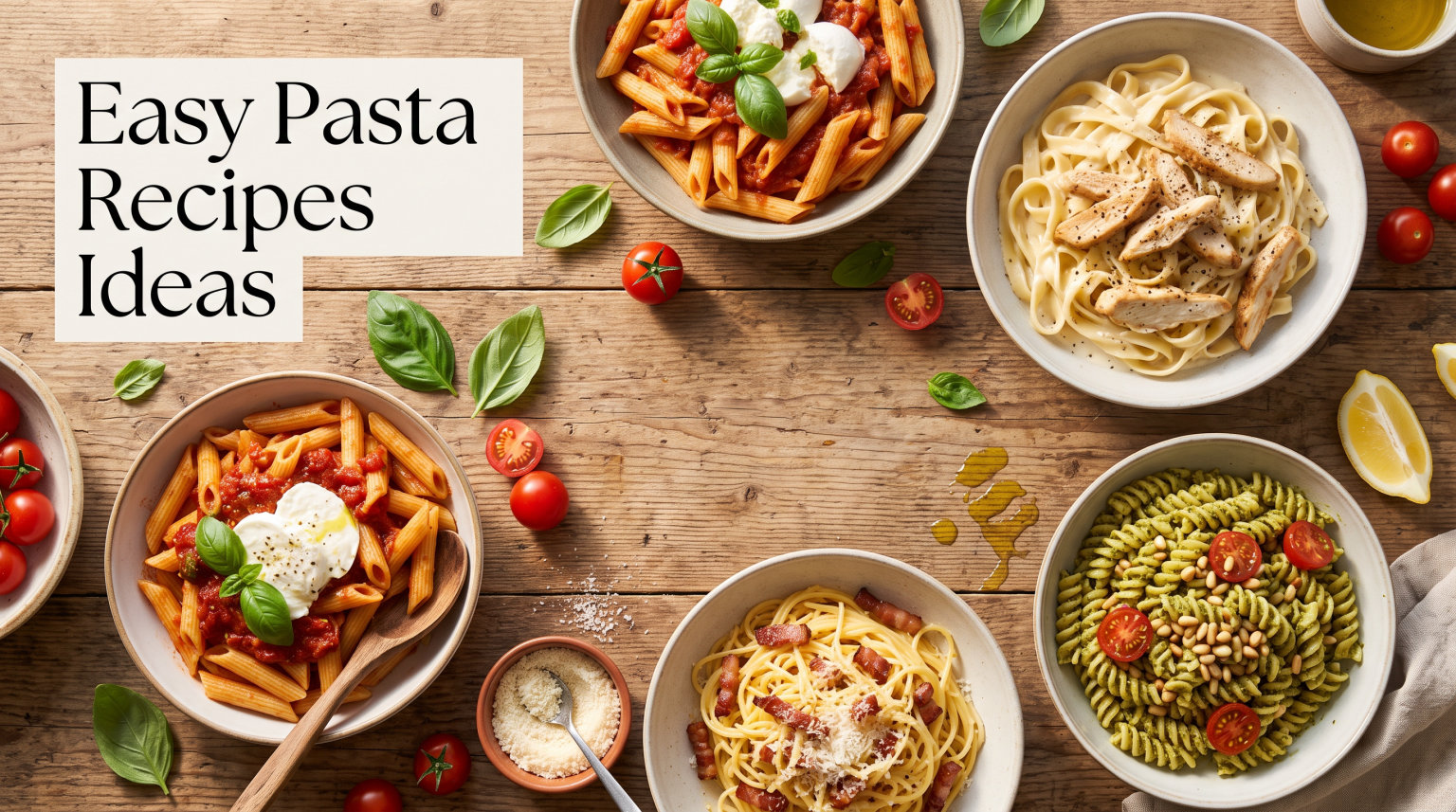 Easy Pasta Recipes Ideas