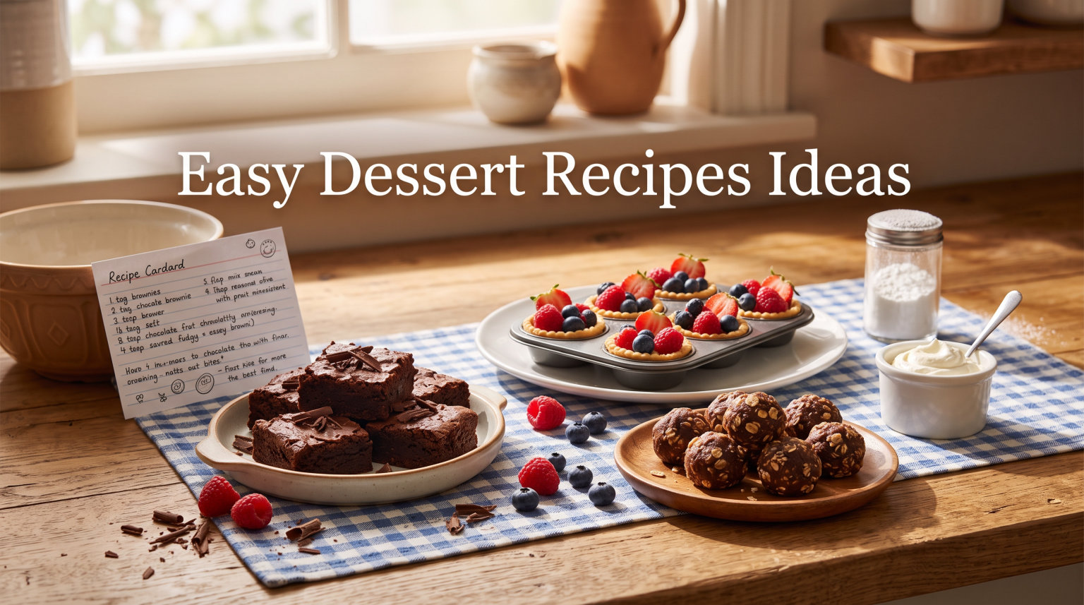 Easy Dessert Recipes Ideas