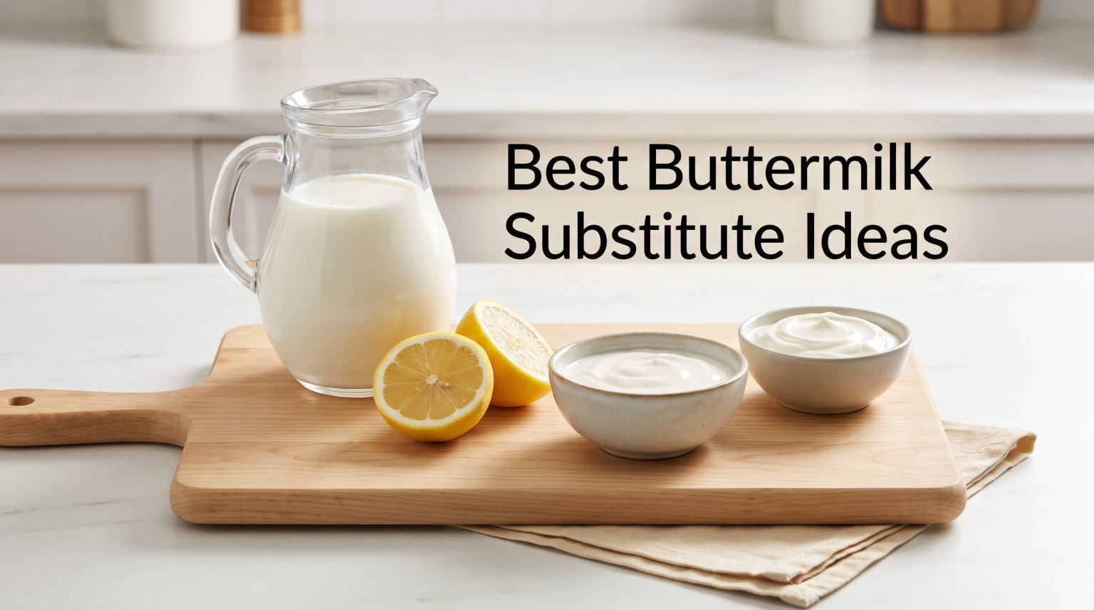 Best Buttermilk Substitute Ideas