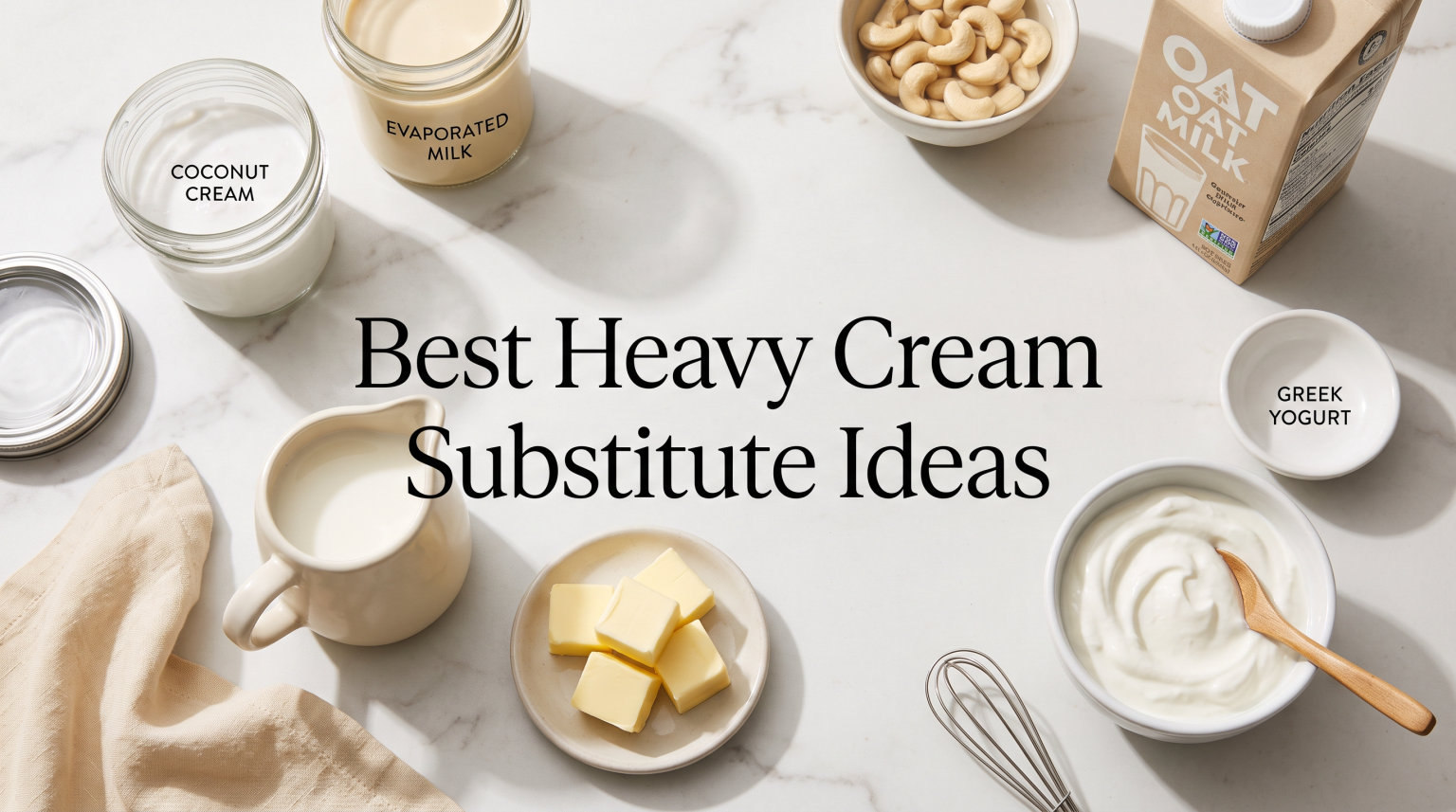 Best Heavy Cream Substitute Ideas
