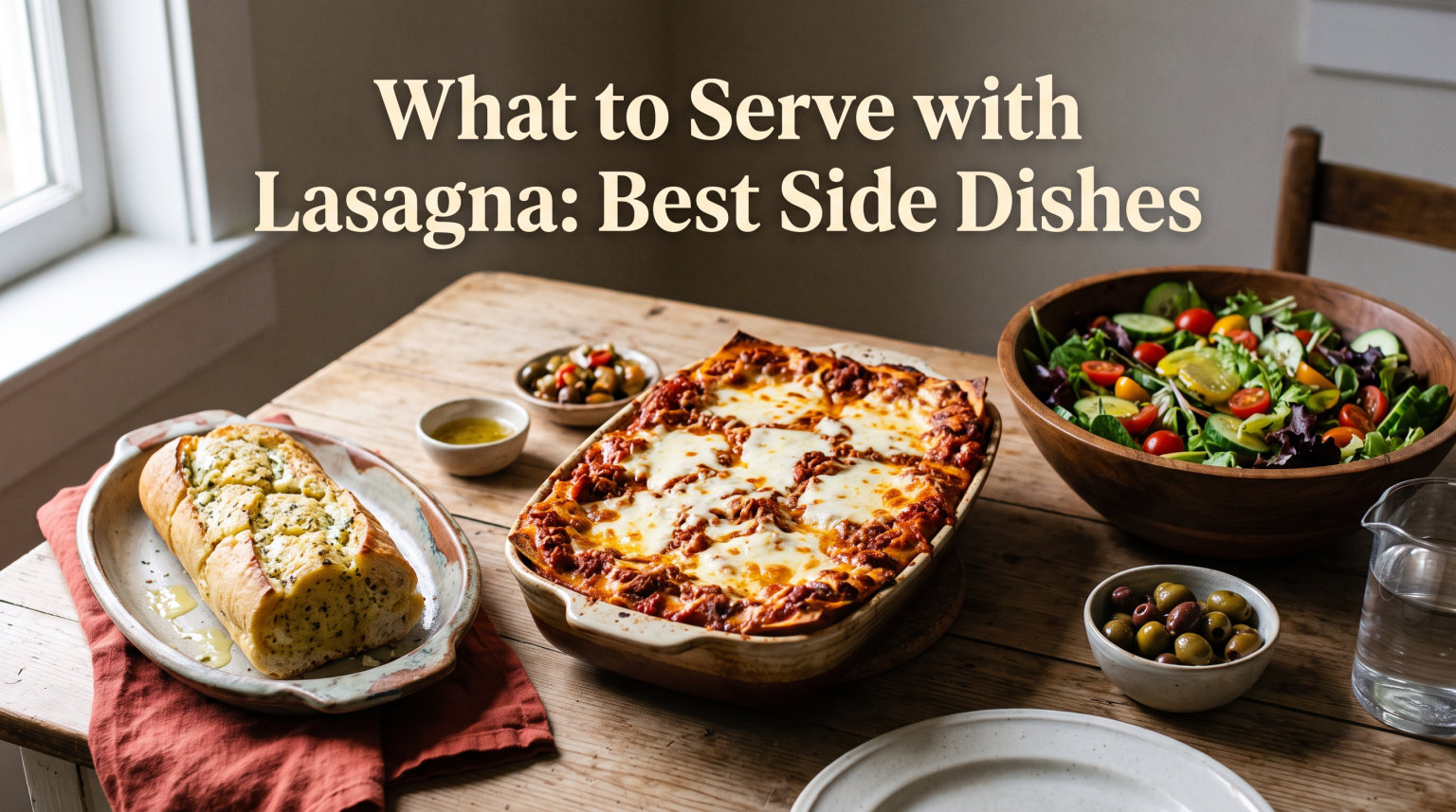 What to Serve with Lasagna: Best Side Dishes
