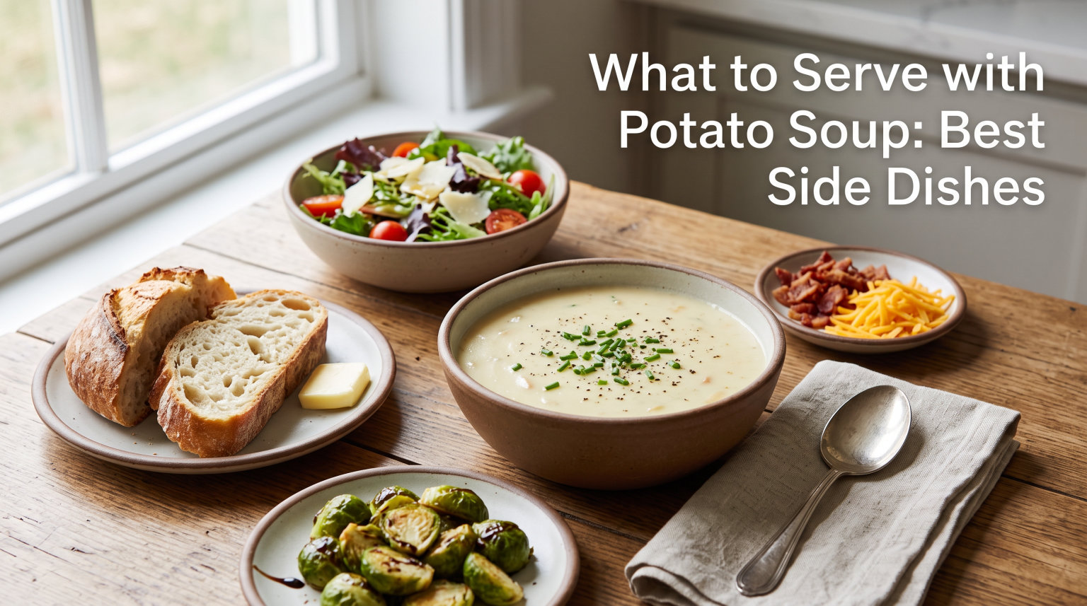 What to Serve with Potato Soup: Best Side Dishes