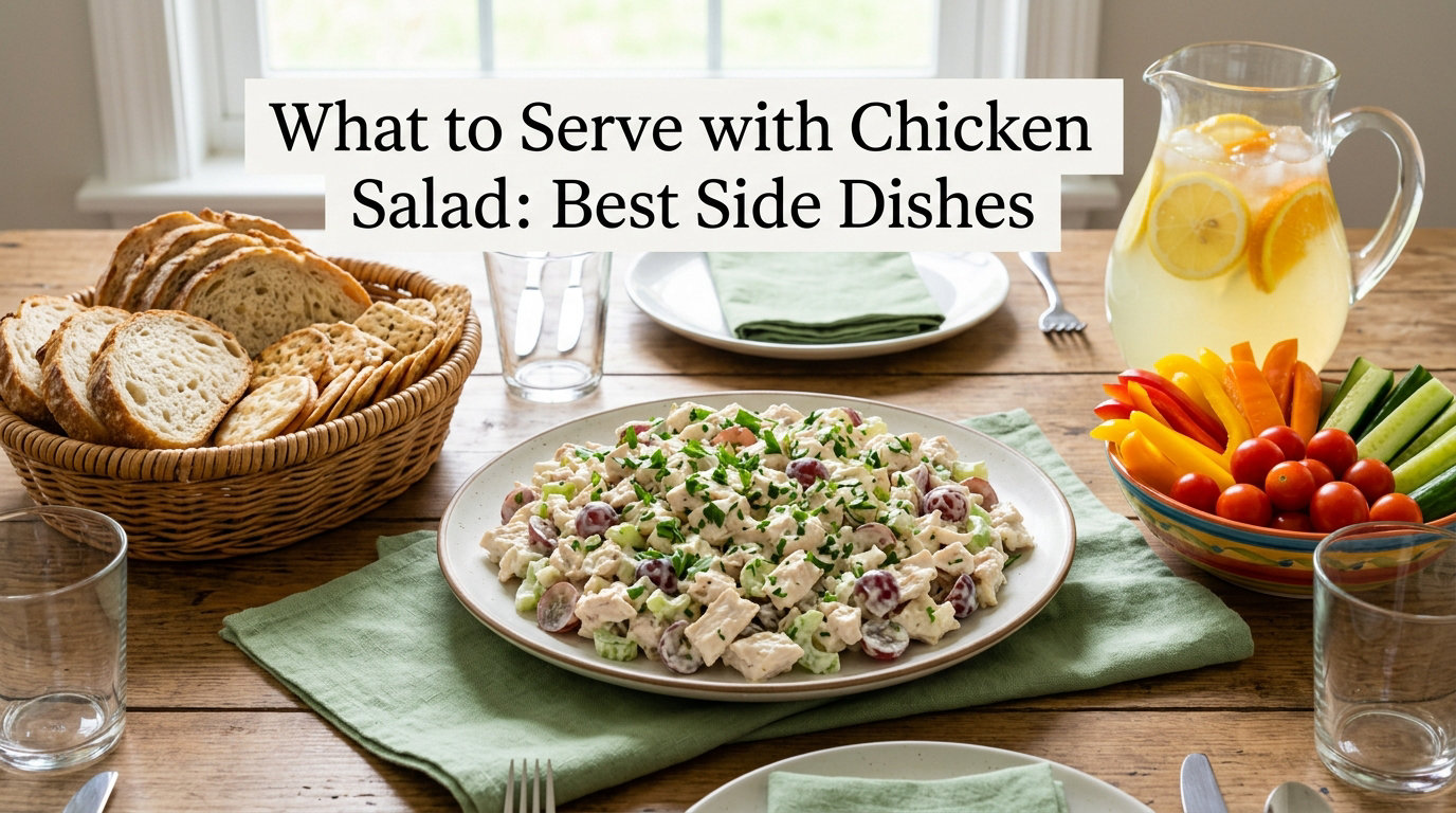What to Serve with Chicken Salad: Best Side Dishes