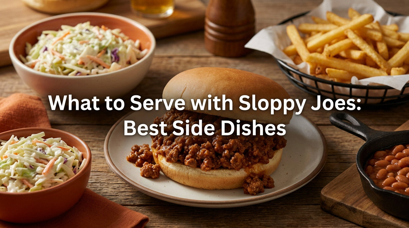 What to Serve with Sloppy Joes: Best Side Dishes