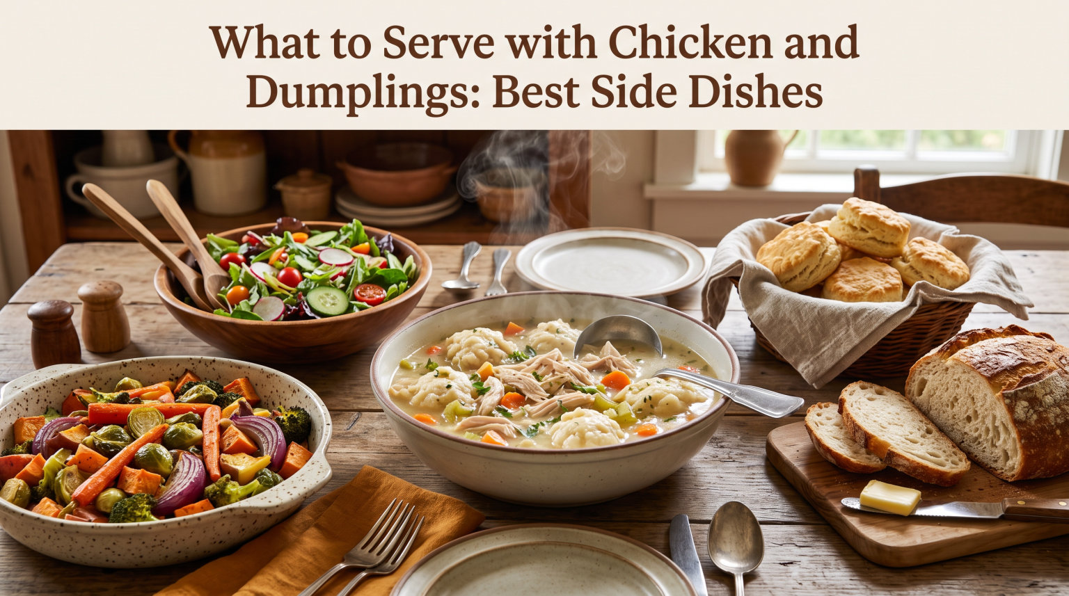 What to Serve with Chicken and Dumplings: Best Side Dishes