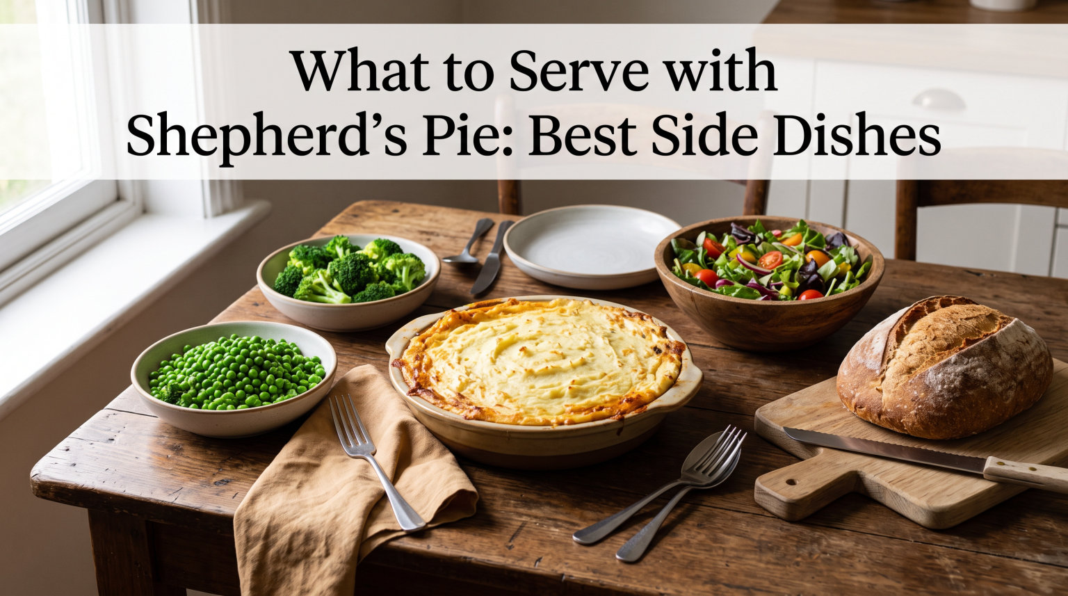 What to Serve with Shepherd's Pie: Best Side Dishes