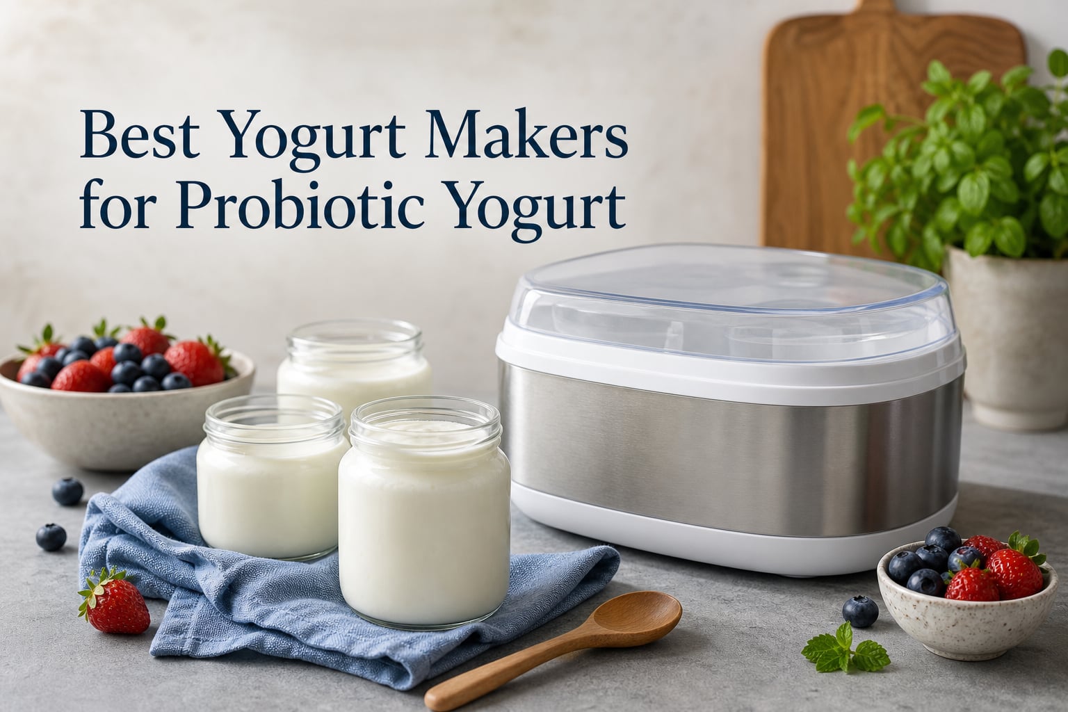 Best Yogurt Makers for Probiotic Yogurt