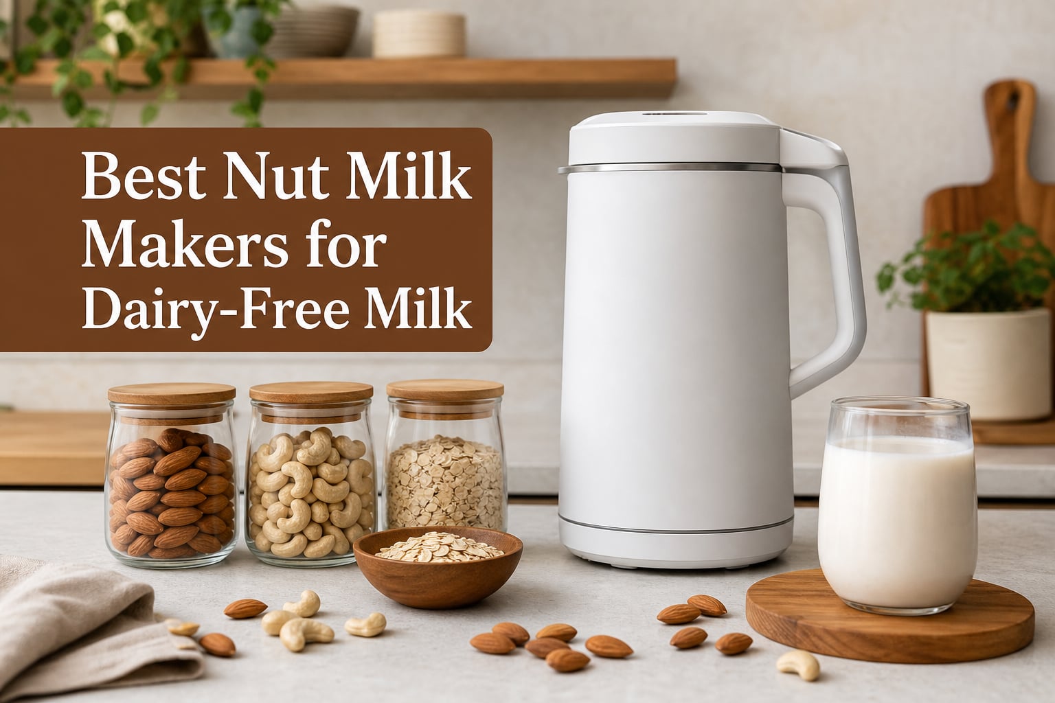 Best Nut Milk Makers for Dairy-Free Milk