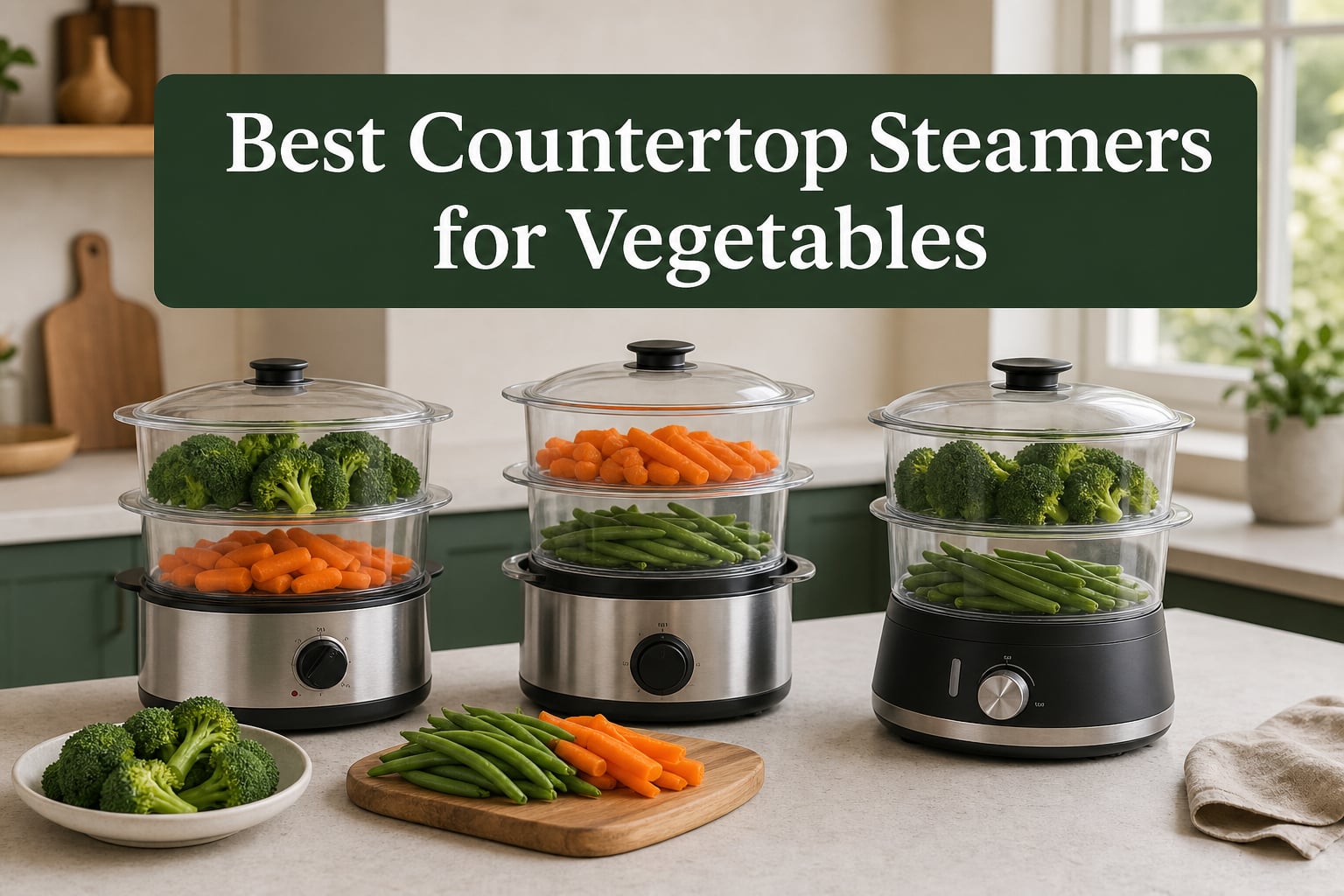 Best Countertop Steamers for Vegetables