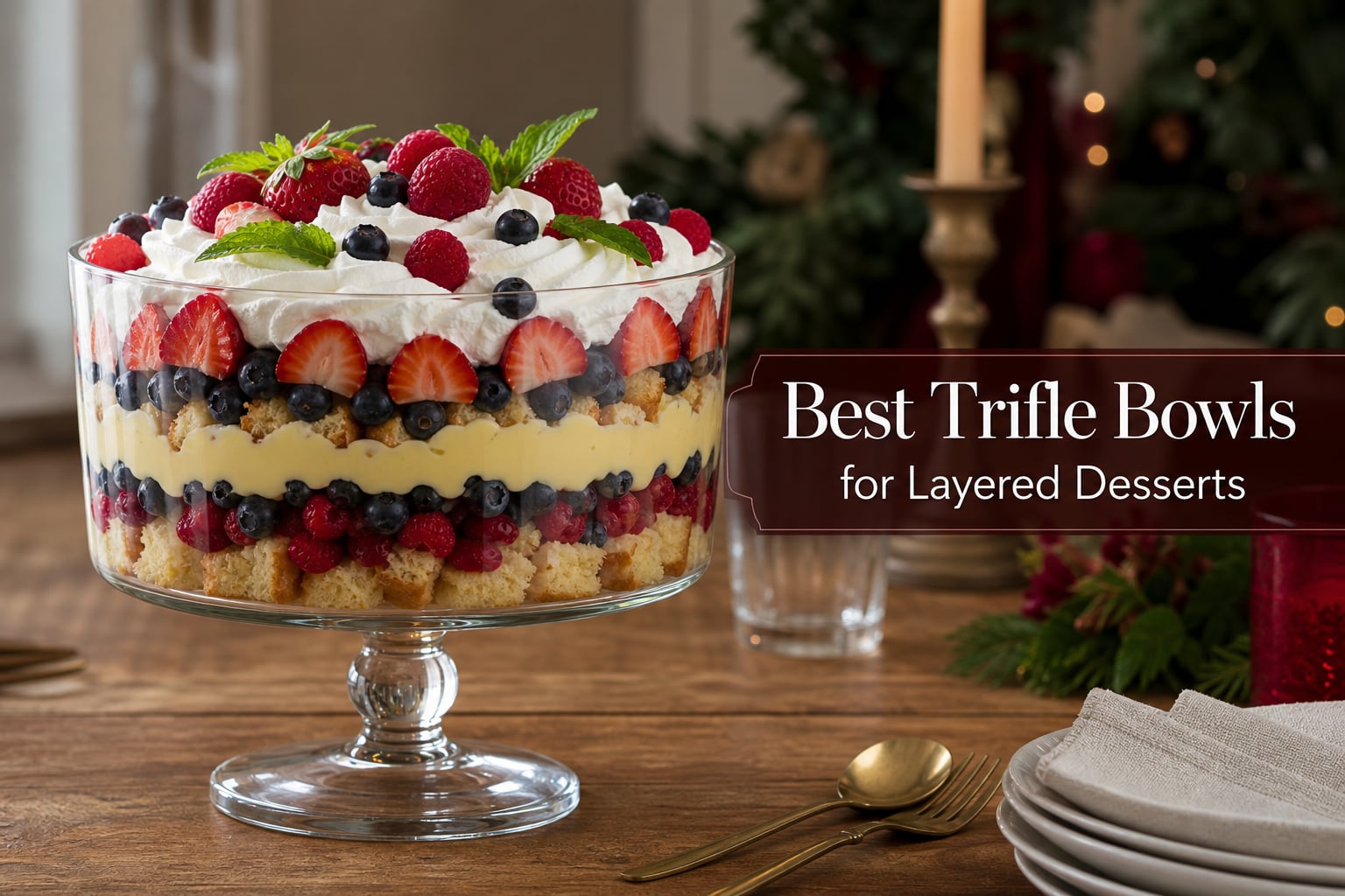 Best Trifle Bowls for Layered Desserts