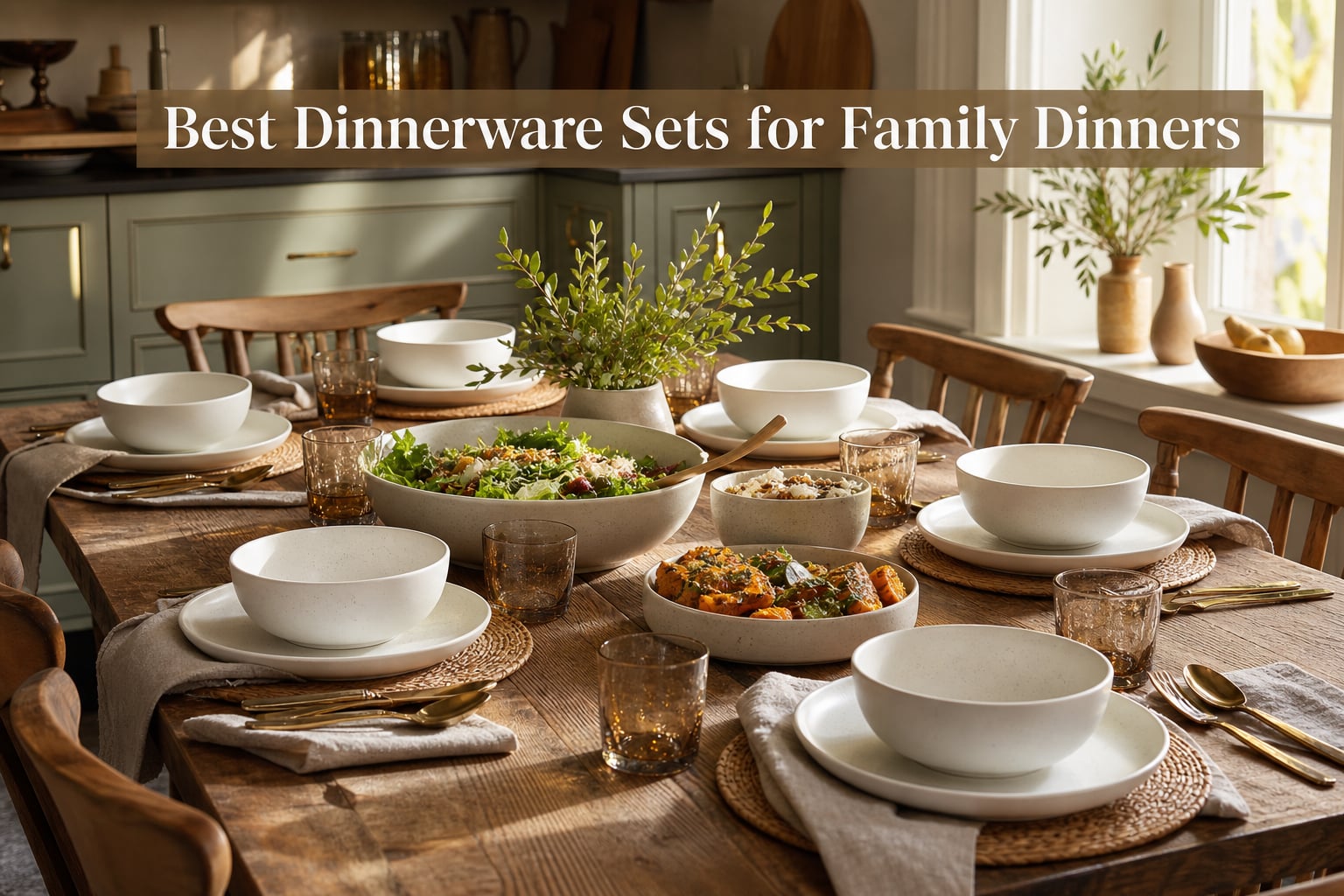 Best Dinnerware Sets for Family Dinners