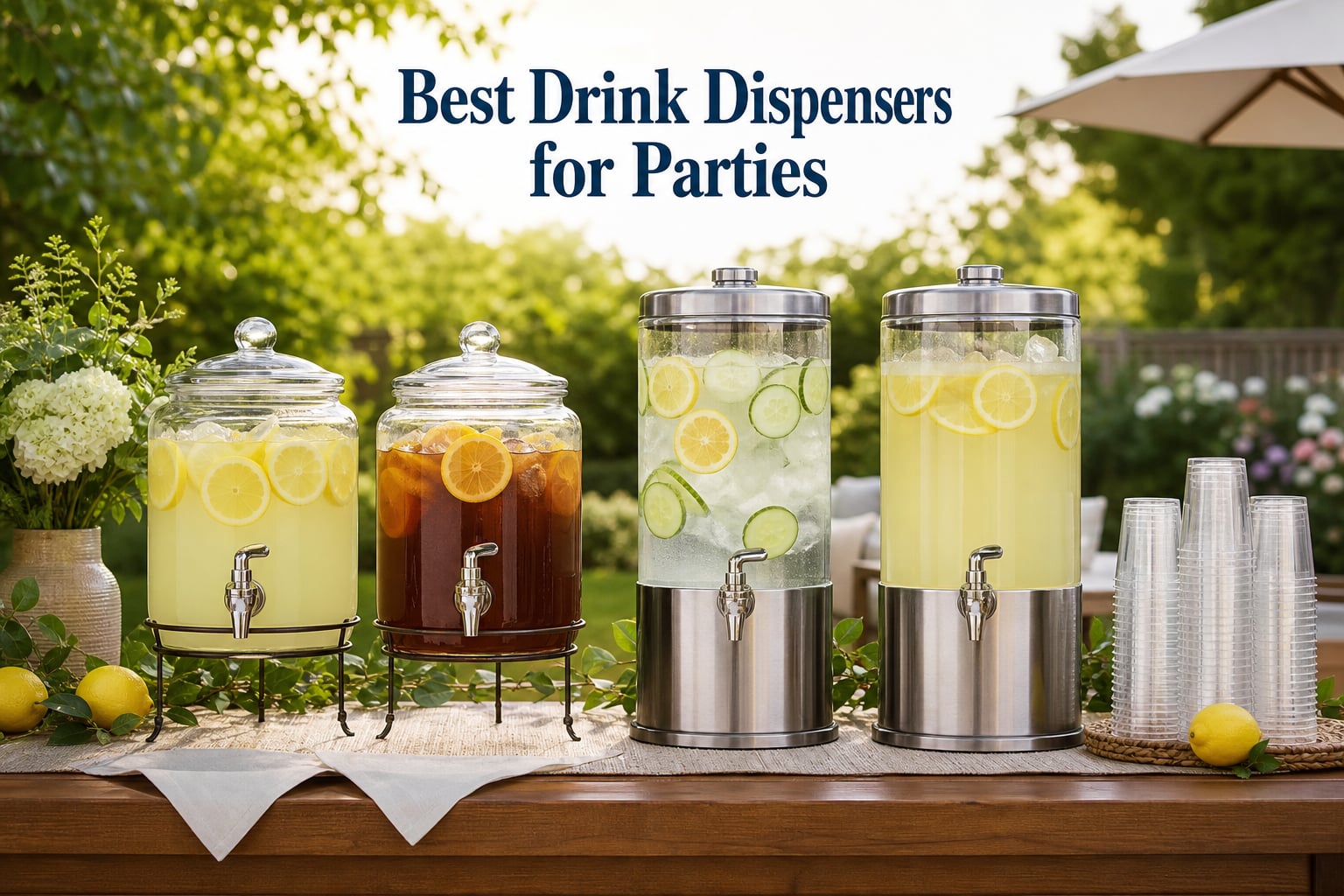 Best Drink Dispensers for Parties