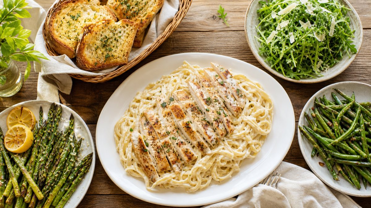 What to Serve with Chicken Alfredo: Best Side Dishes