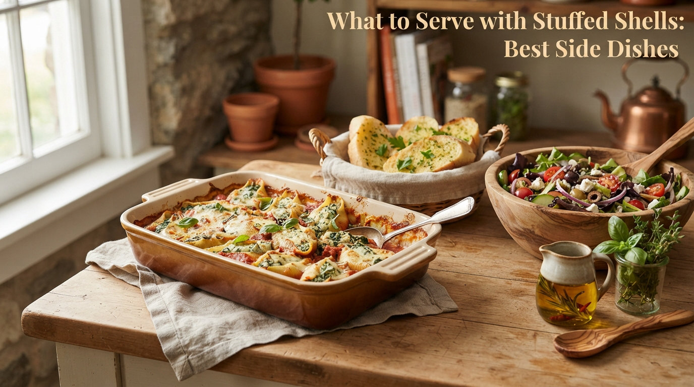 What to Serve with Stuffed Shells: Best Side Dishes