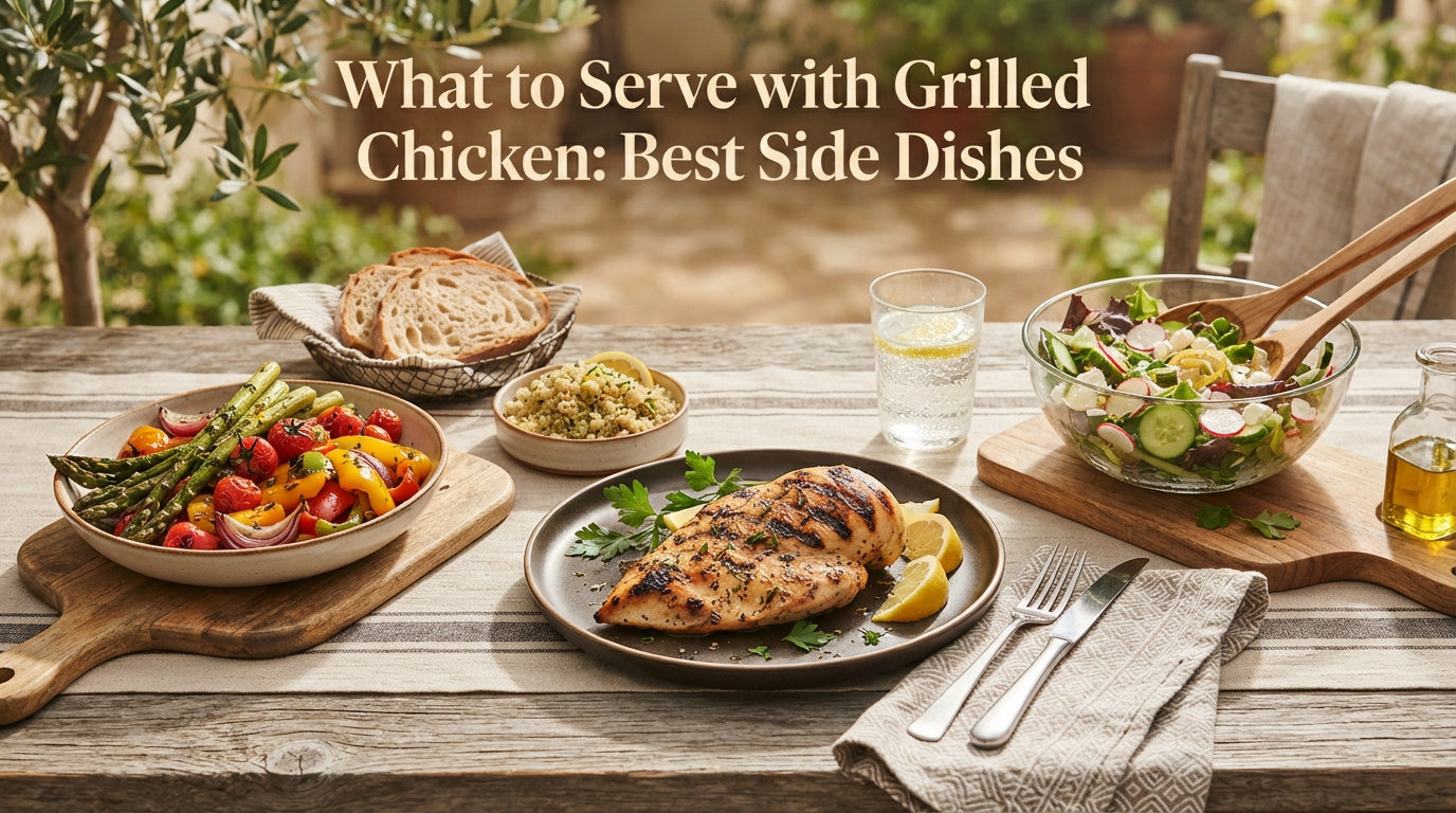 What to Serve with Grilled Chicken: Best Side Dishes