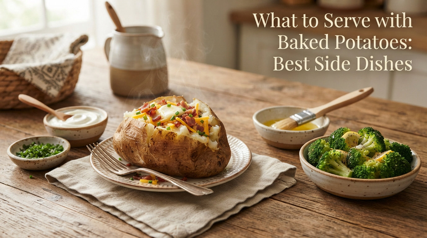 What to Serve with Baked Potatoes: Best Side Dishes