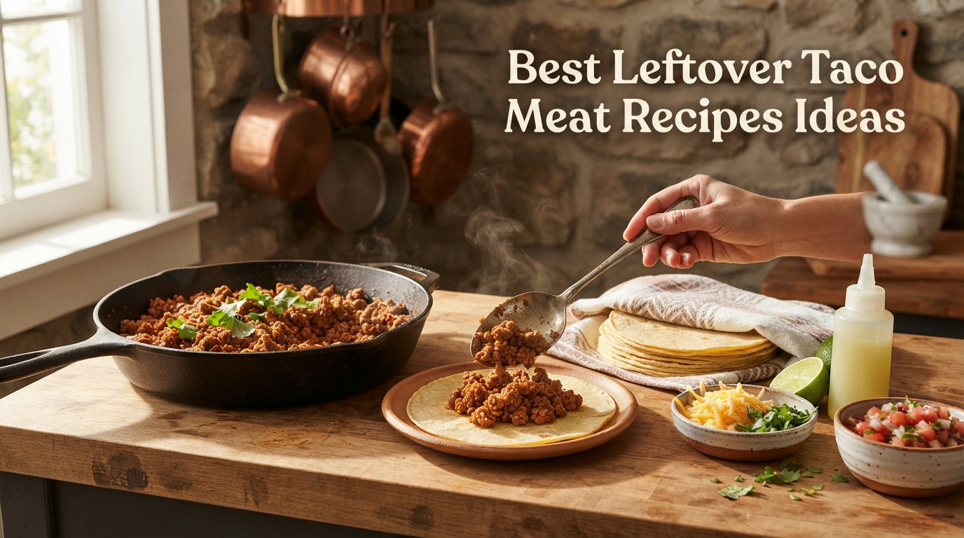 Best Leftover Taco Meat Recipes Ideas