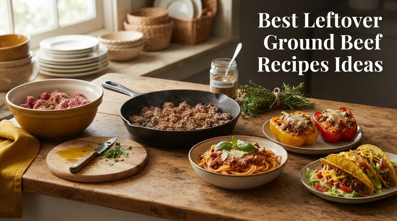 Best Leftover Ground Beef Recipes Ideas