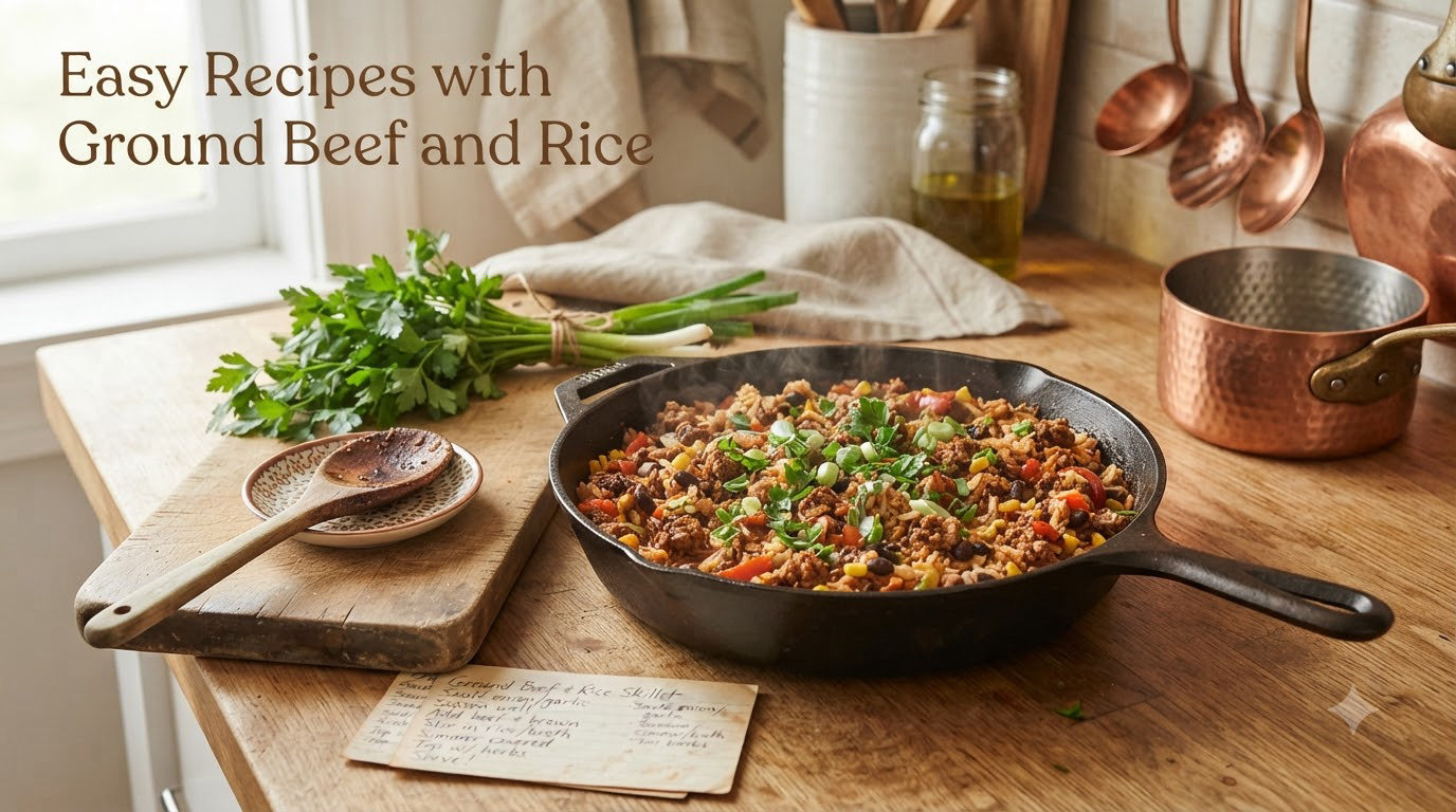 Easy Recipes with Ground Beef and Rice