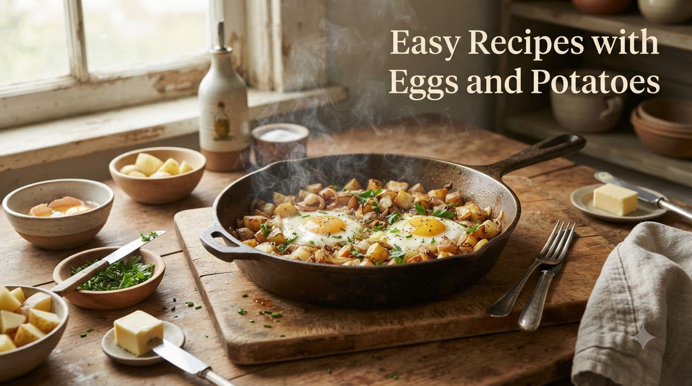 Easy Recipes with Eggs and Potatoes