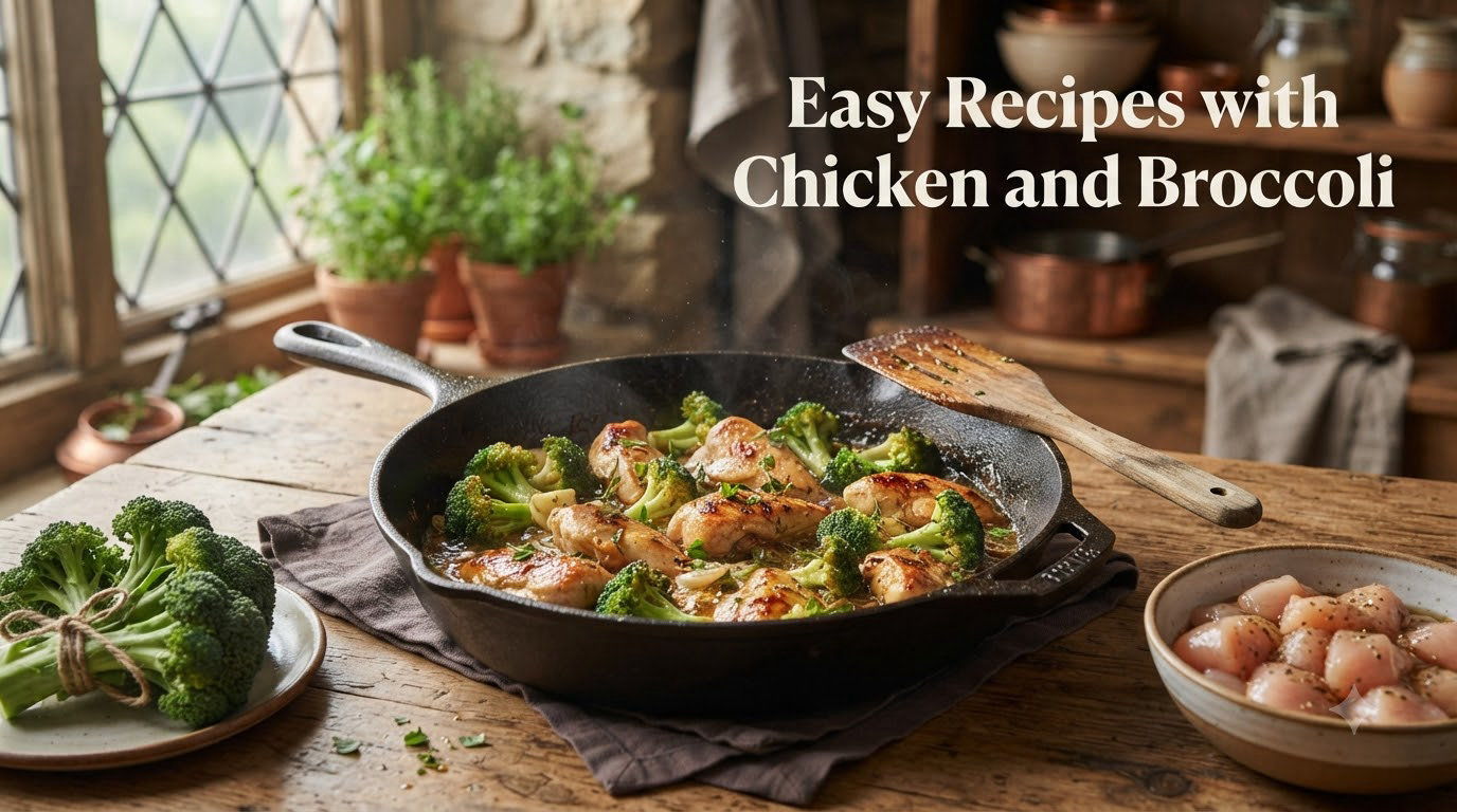 Easy Recipes with Chicken and Broccoli