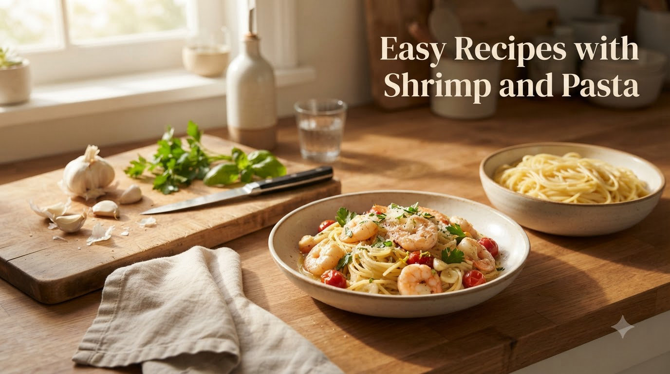 Easy Recipes with Shrimp and Pasta