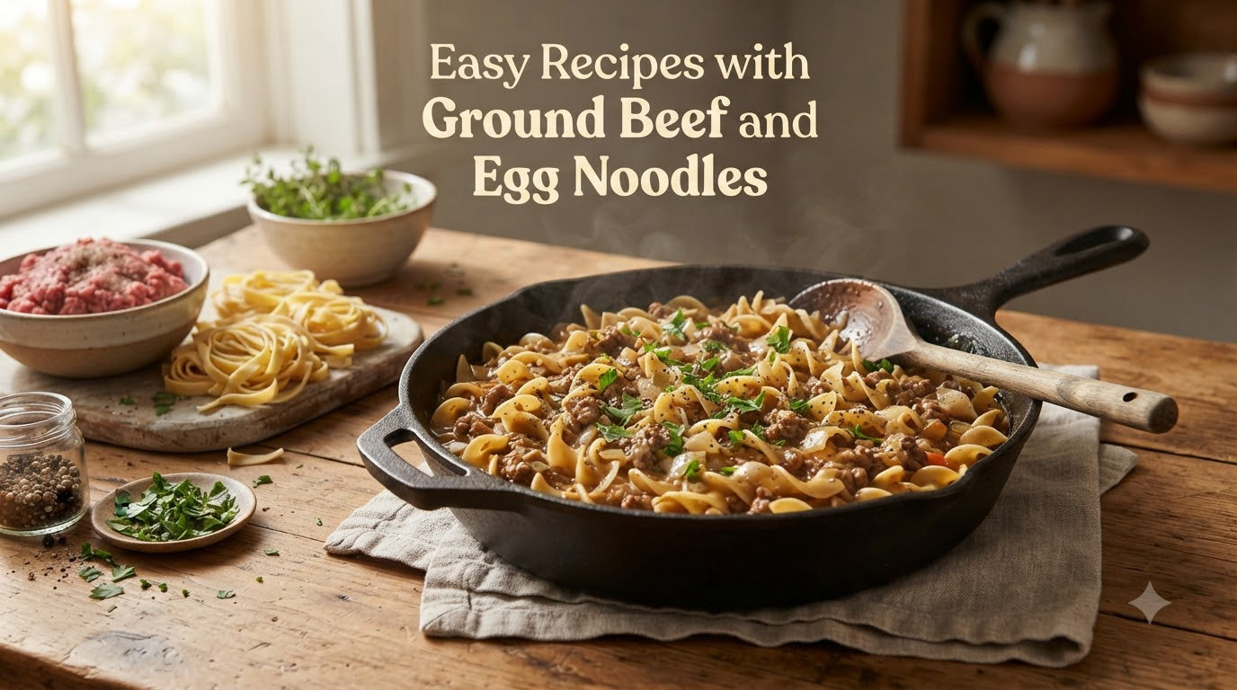 Easy Recipes with Ground Beef and Egg Noodles