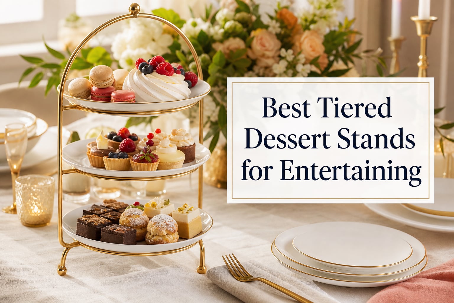 Best Tiered Dessert Stands for Entertaining