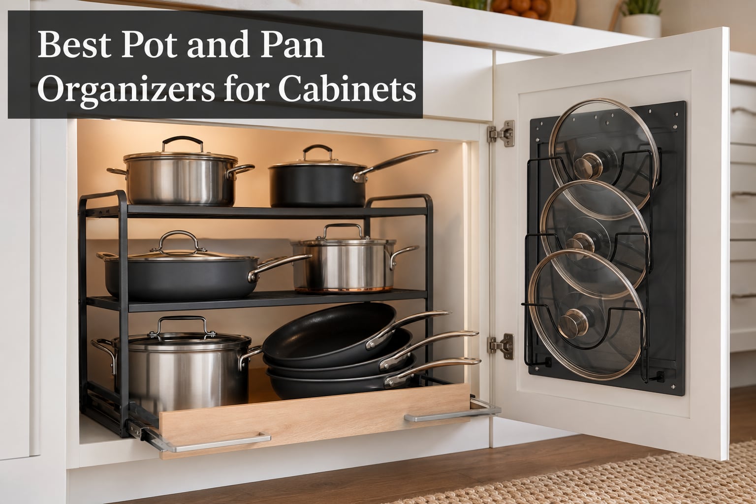 Best Pot and Pan Organizers for Cabinets