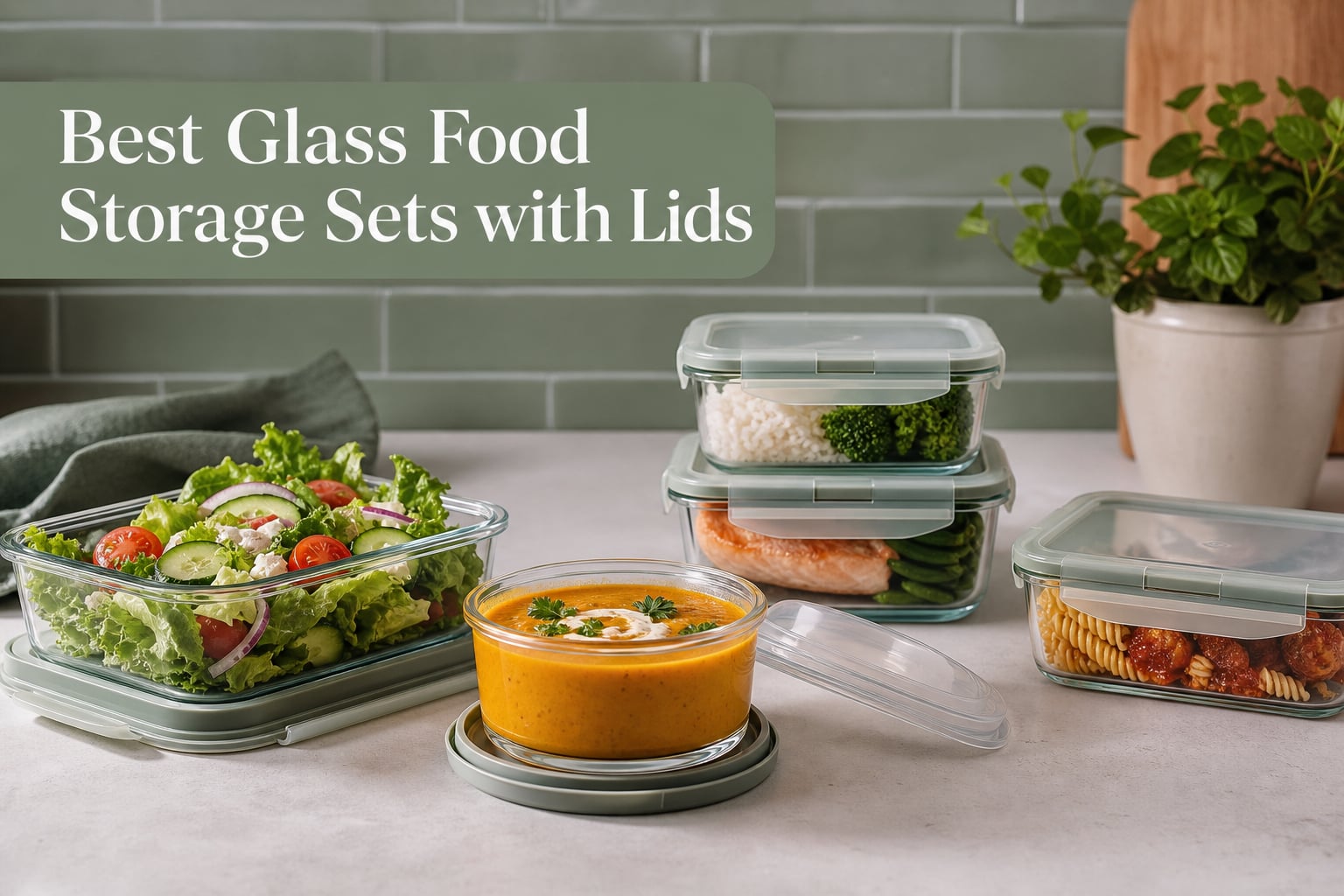 Best Glass Food Storage Sets with Lids