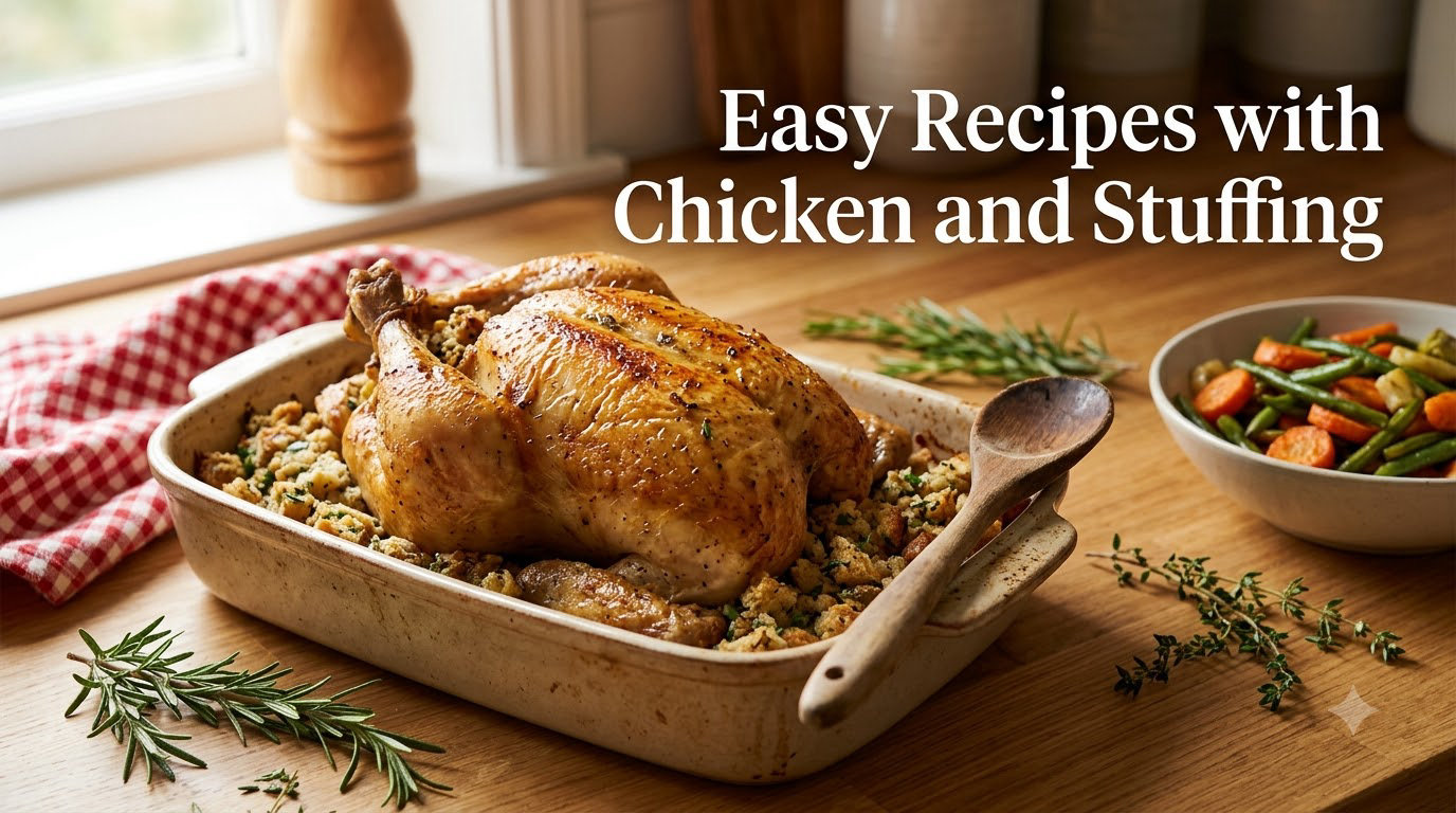 Easy Recipes with Chicken and Stuffing