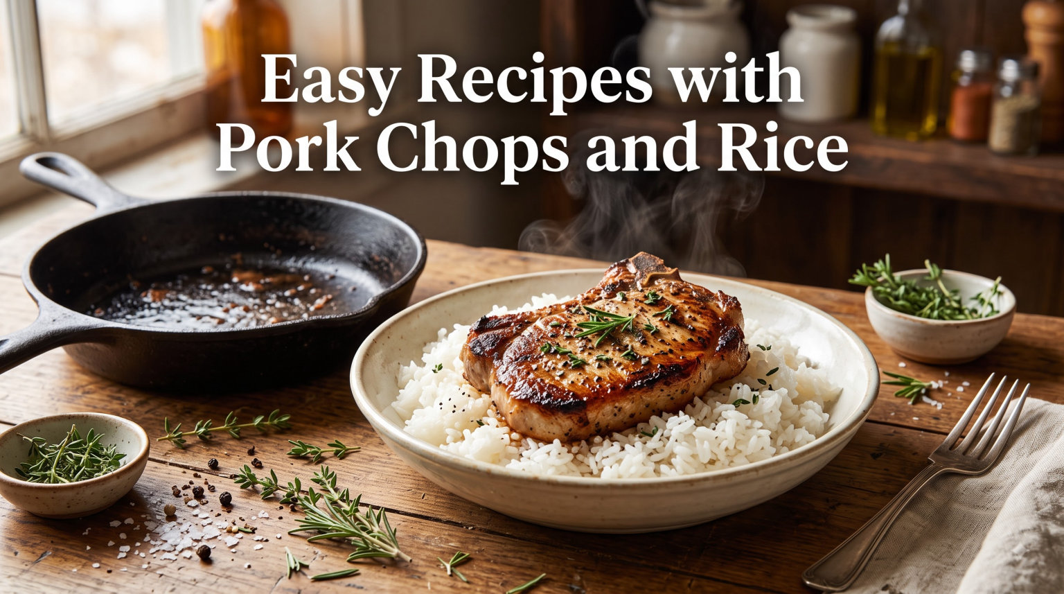Easy Recipes with Pork Chops and Rice