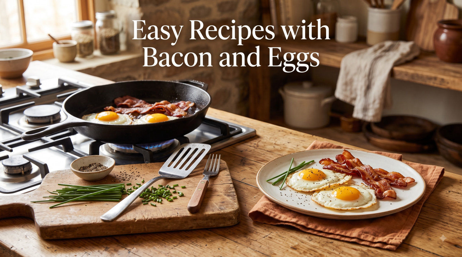 Easy Recipes with Bacon and Eggs