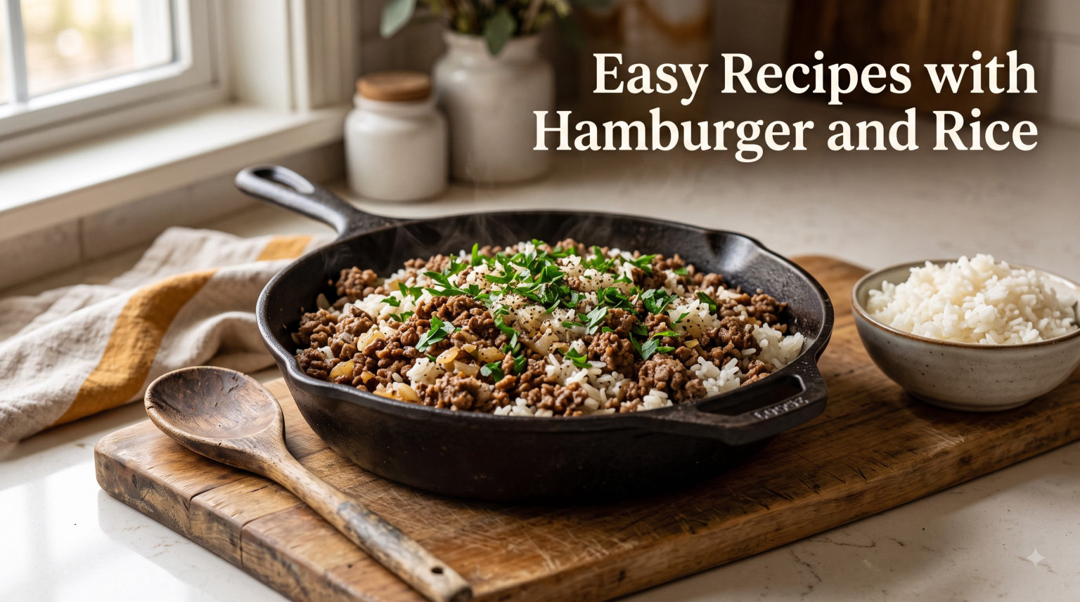 Easy Recipes with Hamburger and Rice