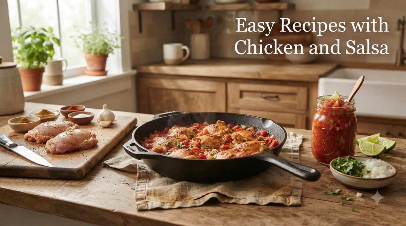 Easy Recipes with Chicken and Salsa