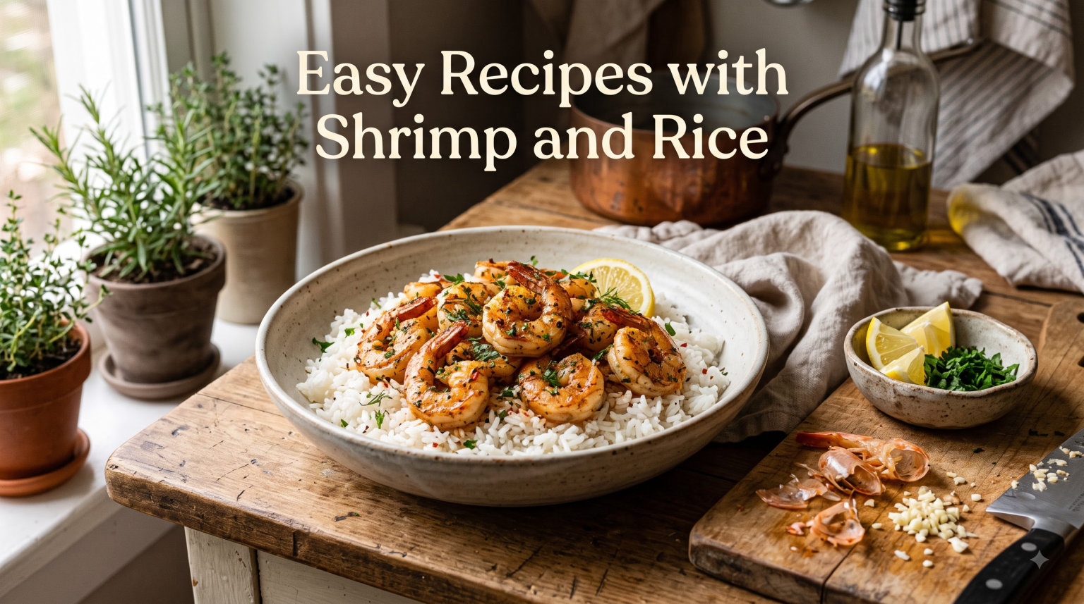 Easy Recipes with Shrimp and Rice