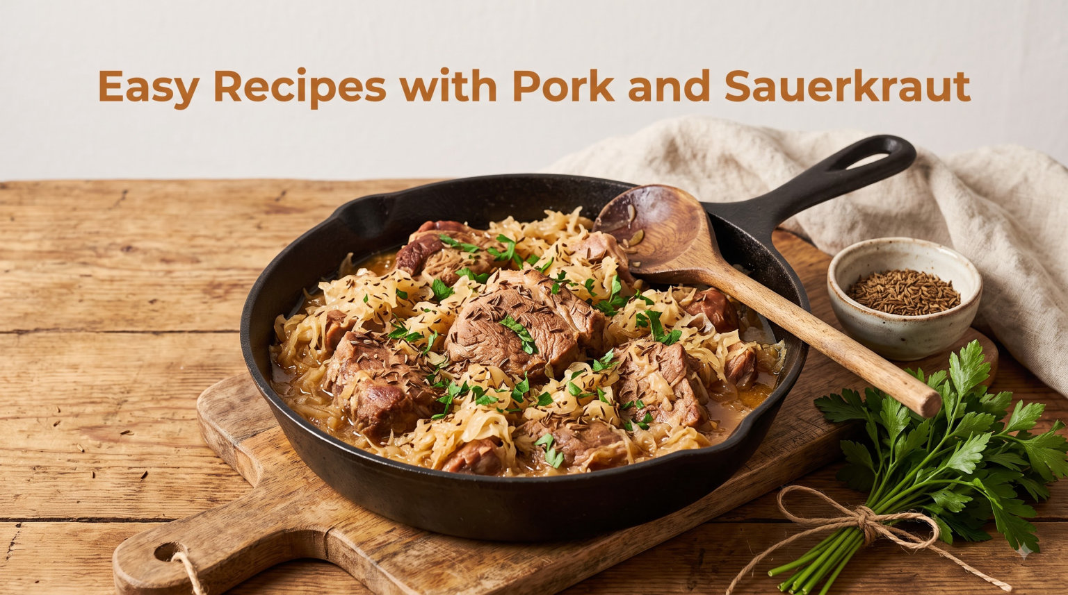 Easy Recipes with Pork and Sauerkraut