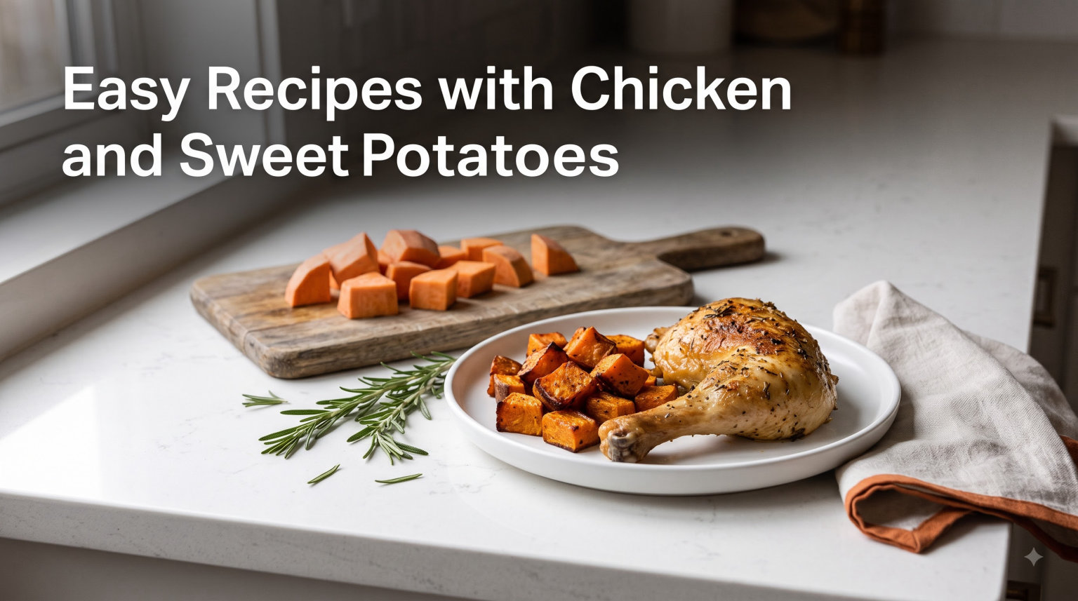 Easy Recipes with Chicken and Sweet Potatoes