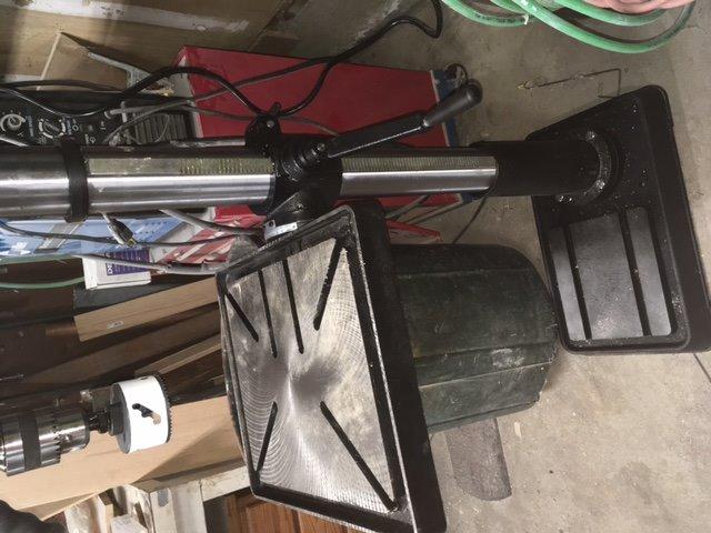 JET 20-Inch Floor Drill Press, 12 Speed, 1-1/2 HP, 115/230V 1Ph (JDP-20MF) customer photo 2