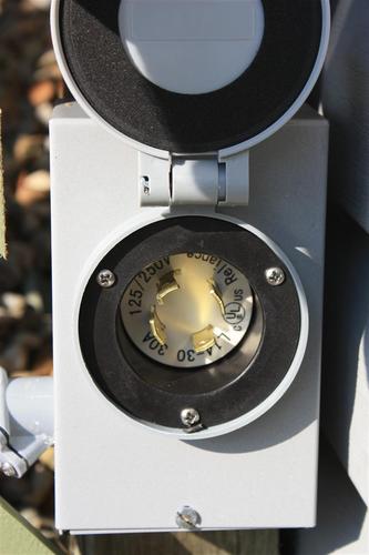 Reliance Controls Generators Up to 7,500 Running Watts PB30 30-Amp NEMA 3R Power Inlet Box, Gray customer photo 2