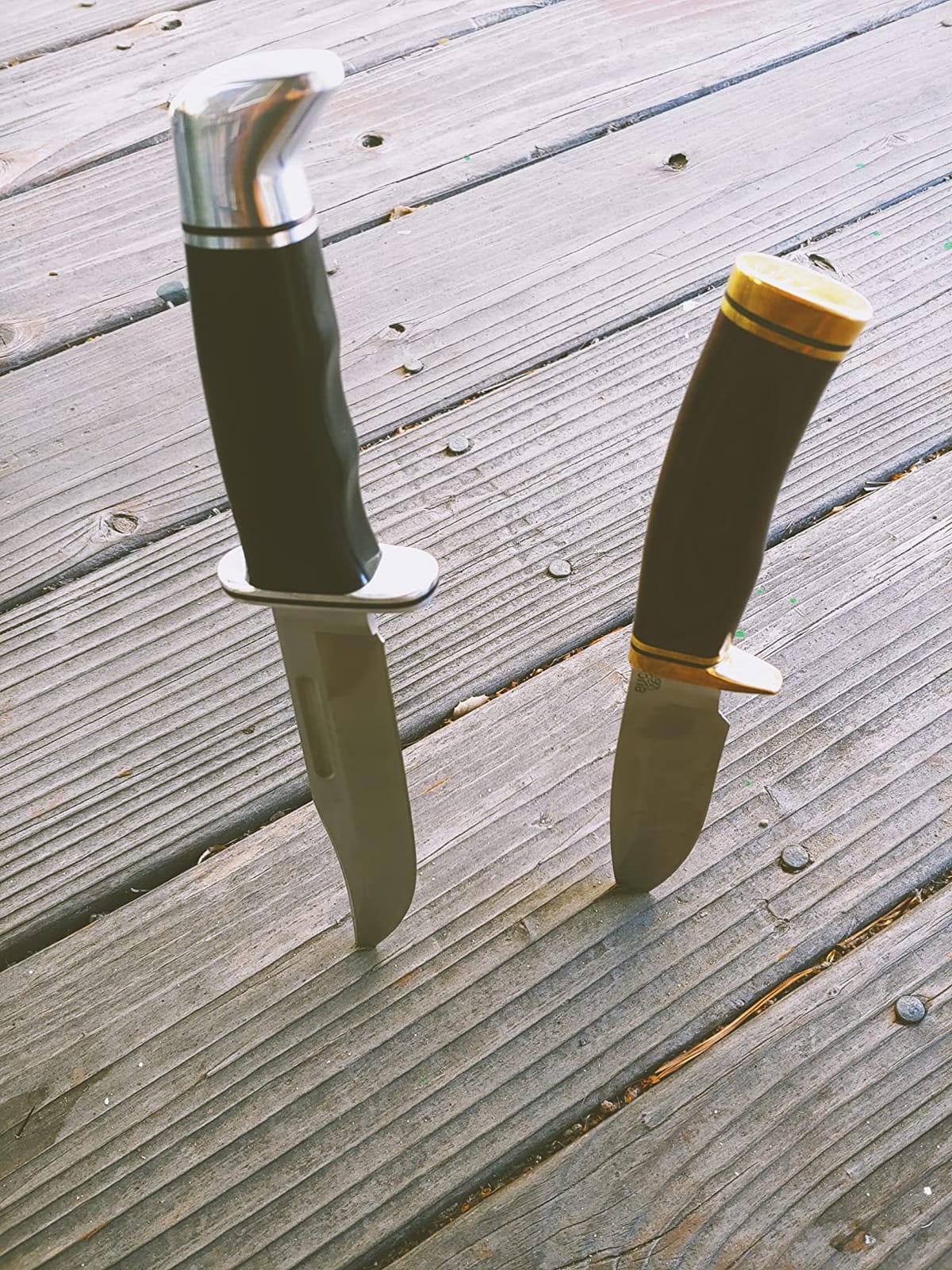 Buck Knives 192 Vanguard Hunting Knife with Sheath, DymaLux Handle, 4-1/4
