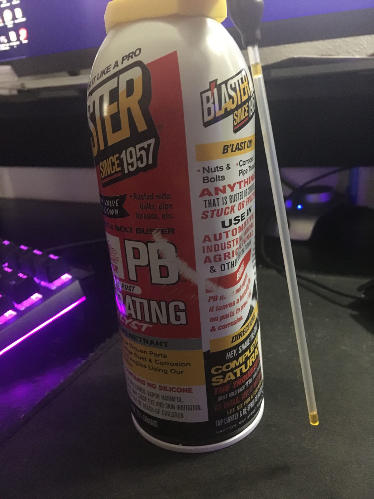 B'laster 16-PB Penetrating Catalyst - 11-Ounces customer photo 1
