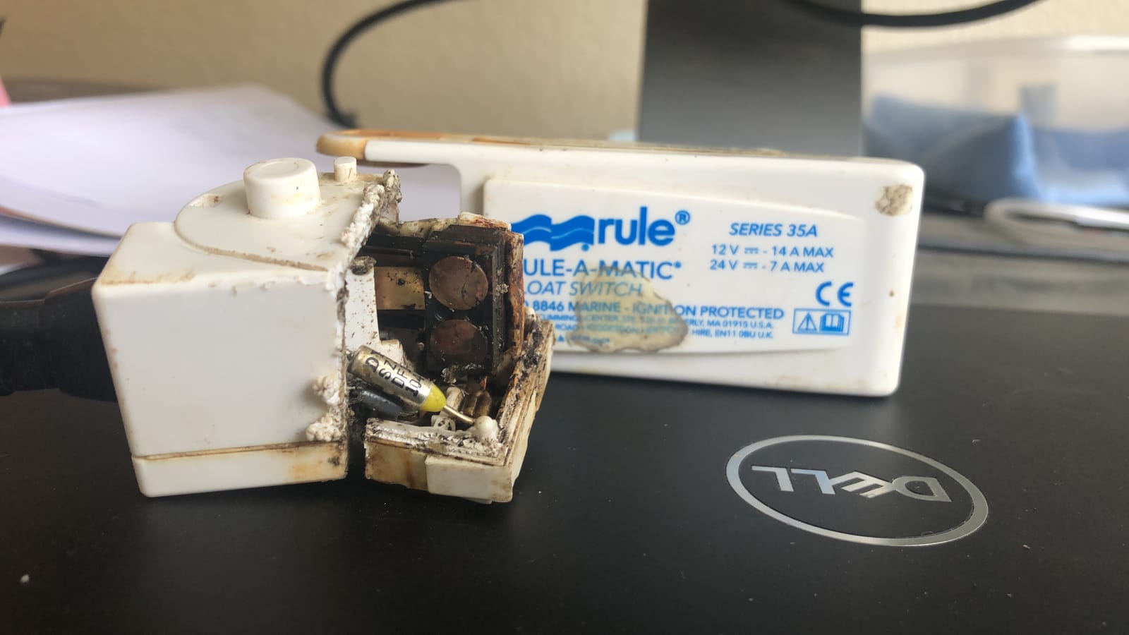 Rule 35A Marine Rule-A-Matic Switch - 12V Automatic Bilge Pump Switch - Mercury Free, Durable, Reliable, and Easy to Install customer photo 2