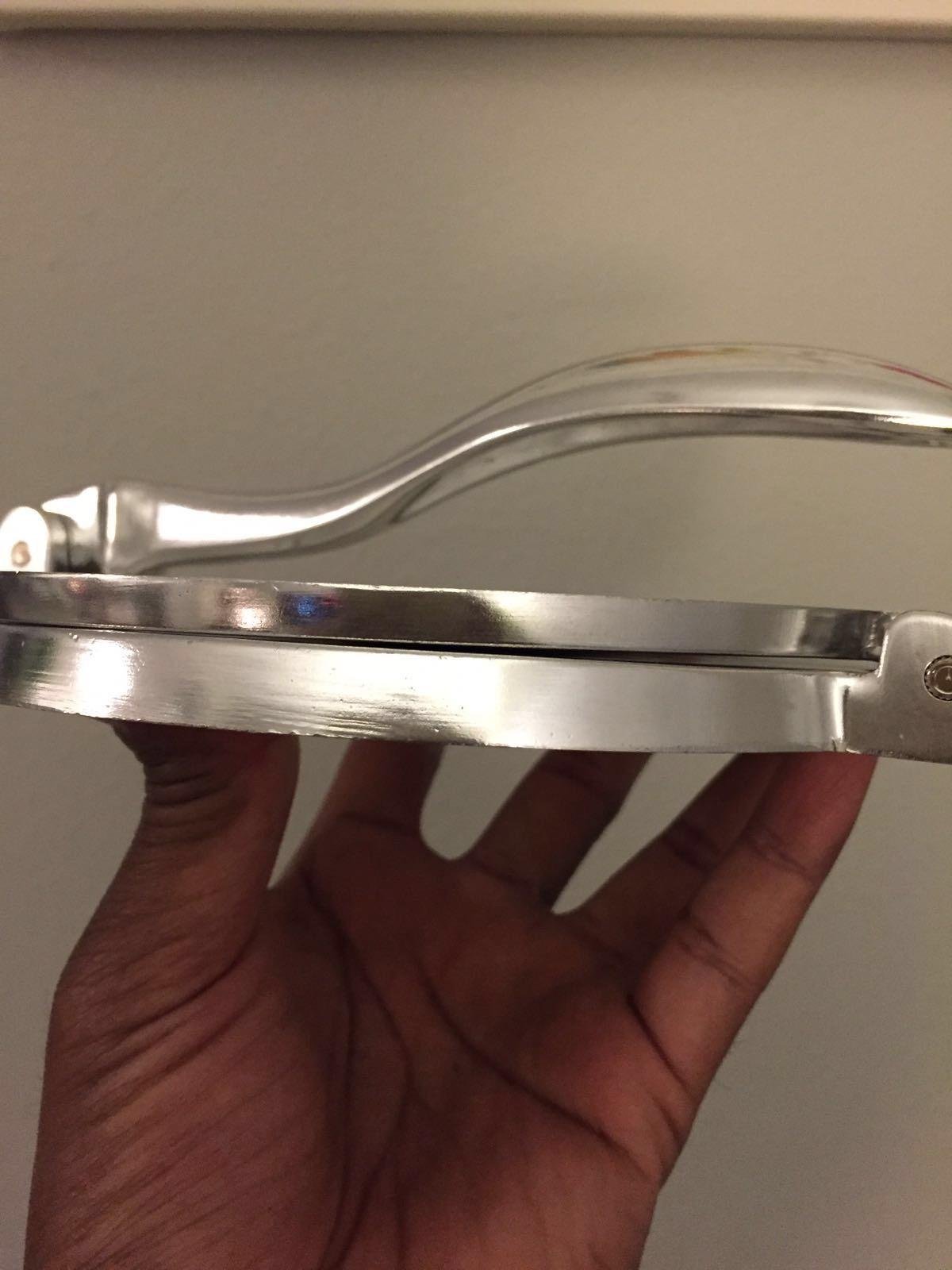 HIC Kitchen Taco Making Tools, Tortilla Press, Heavyweight Aluminum, Forms 6-Inch Tortillas and Artisan Flatbreads customer photo 2