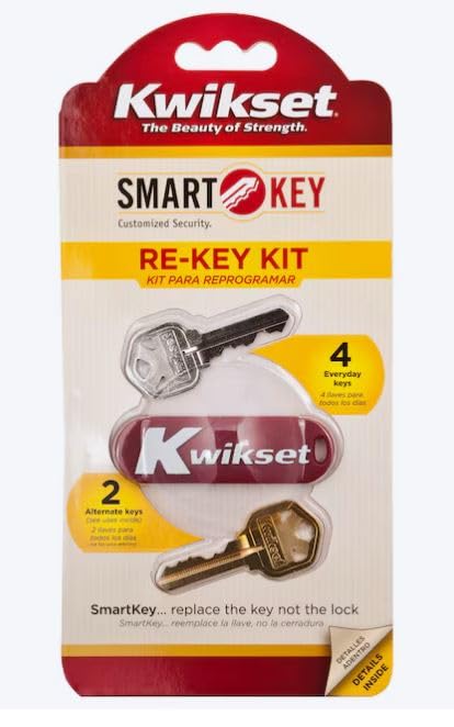 Kwikset SmartKey Re-Key Kit for Kwikset SmartKey Locks Only, DIY Rekey Tool Set, Easy Key Reset, Not Compatible with Non-SmartKey Locks customer photo 2