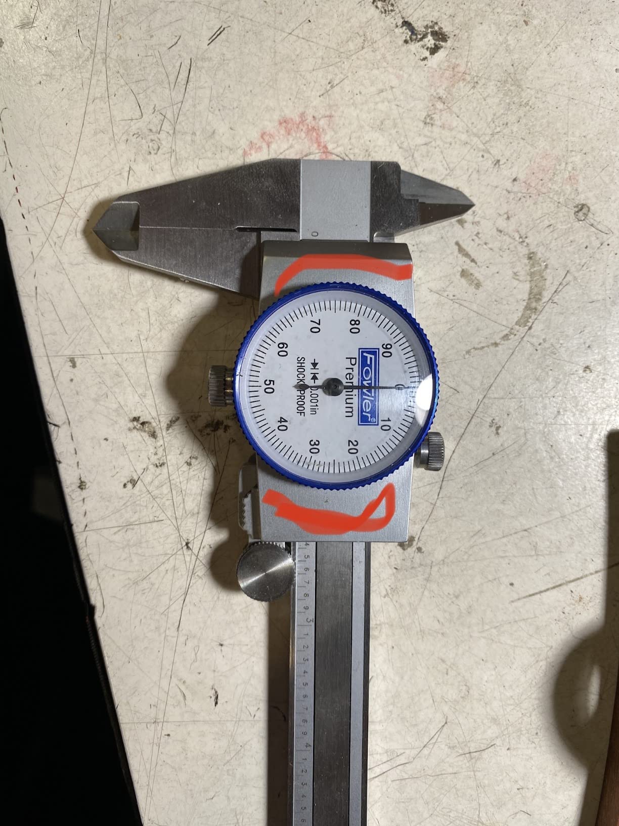 Fowler 52-008-706-0, Premium Dial Caliper With 0-6