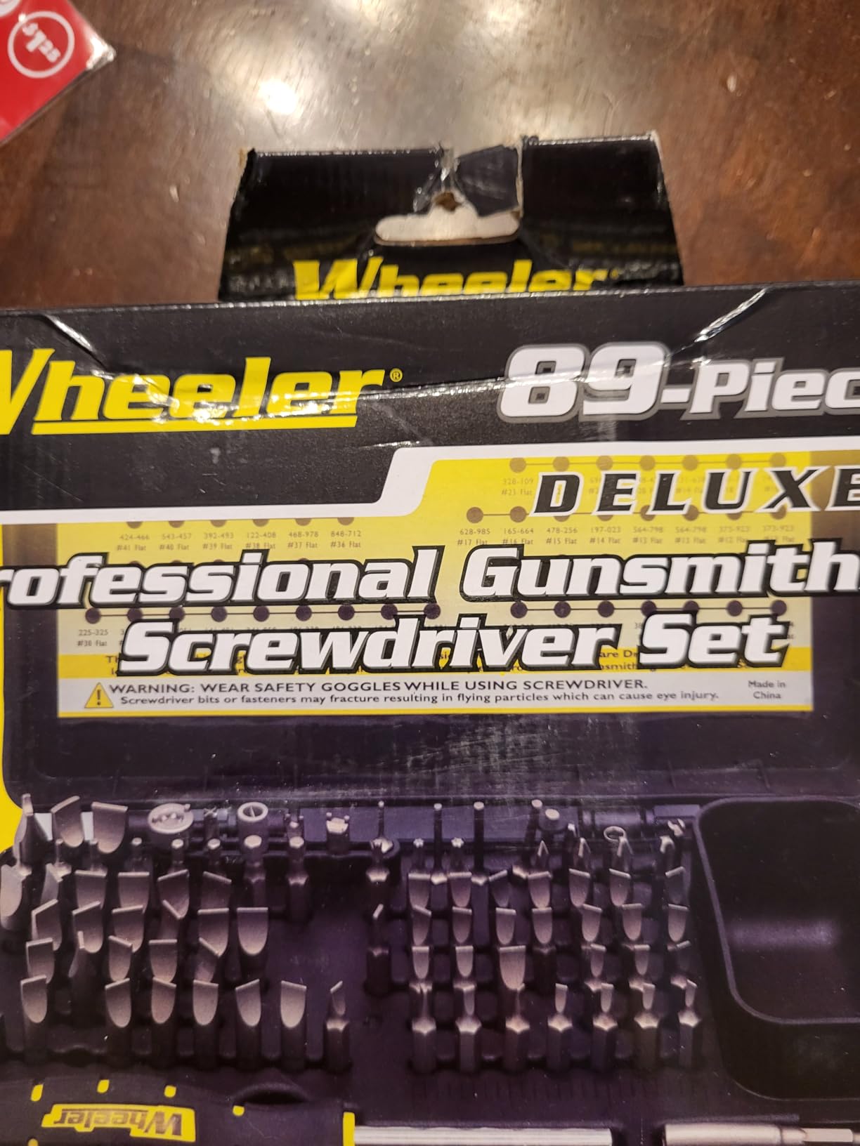 Wheeler 89 Piece Gunsmithing Screwdriver Set with Durable Construction and Storage Case for Gunsmithing and Maintenance customer photo 1